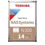 TOSHIBA DSK 3.5" 14TB 7200 SATA3 256MB N300 NAS
