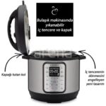 INSTANT DUO 8P 9'U BIR 7.6LIT. BASINÇLI PIŞIRICI