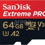 SANDISK 64GB EXTREME PRO SDXC UHS-I A2 MICROSD