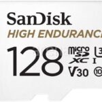 SANDISK 128GB High Endurance 100MBs microSD Kart