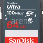 SANDISK 64GB ULTRA SDXC 100MB/S MICROSD