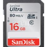 SANDISK 16GB ULTRA SDHC 80MB/S MICROSD