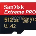 SANDISK 512GB EXTREME PRO SDXC UHS-I A2 MICROSD